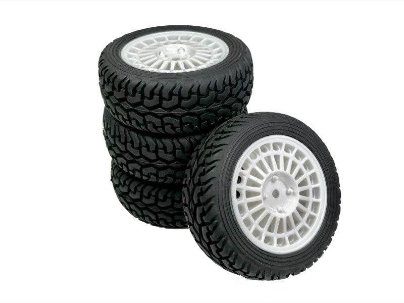 4 roues 1/10 Rally Street Design" blanc - 2510065"
