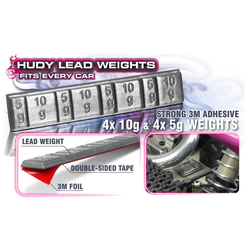 Lest 4x5g + 4x10g - HUDY - 293080