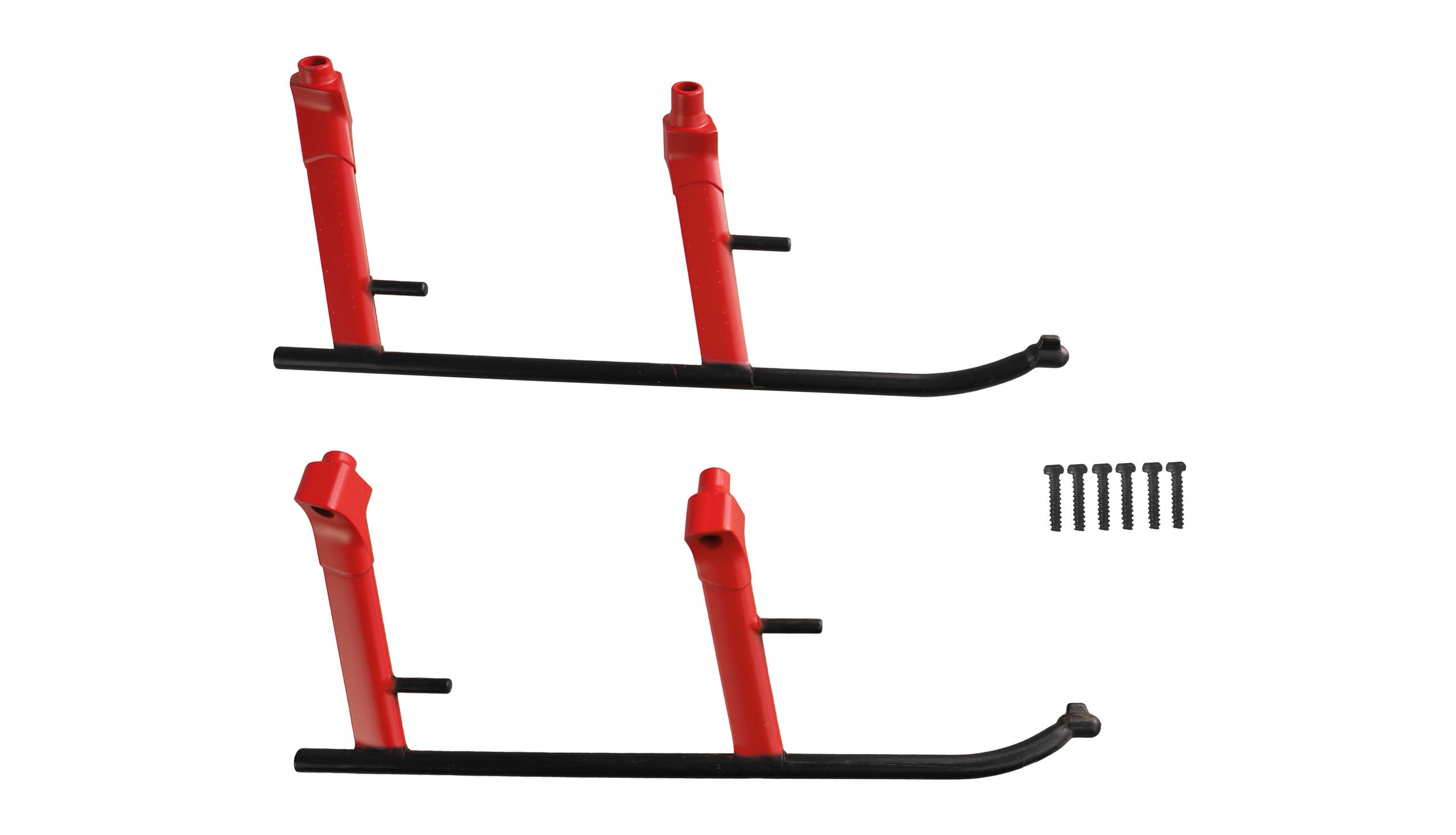 Plateau de service rouge MD500E