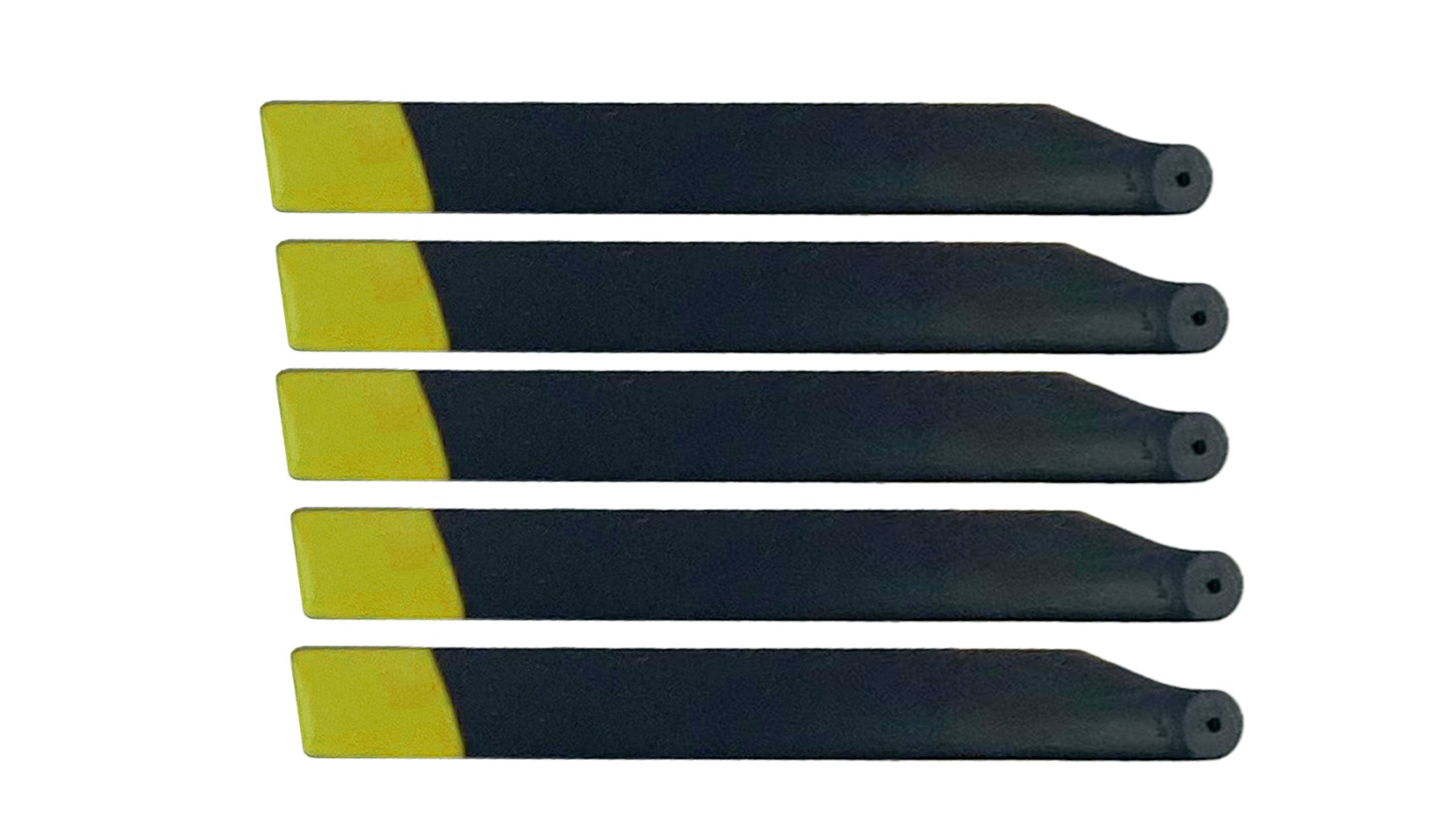 Jeu de pales de rotor jaune MD500E/H145