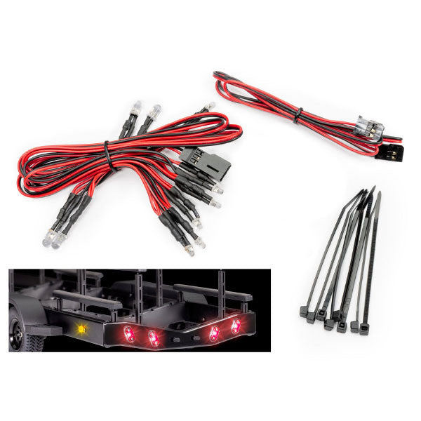 Traxxas faisceau de câbles d'éclairage led pour remorque 10350