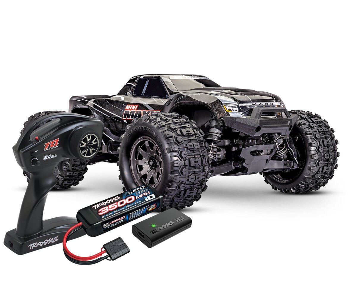 Traxxas Mini Maxx BL-2S - noir 107154-1