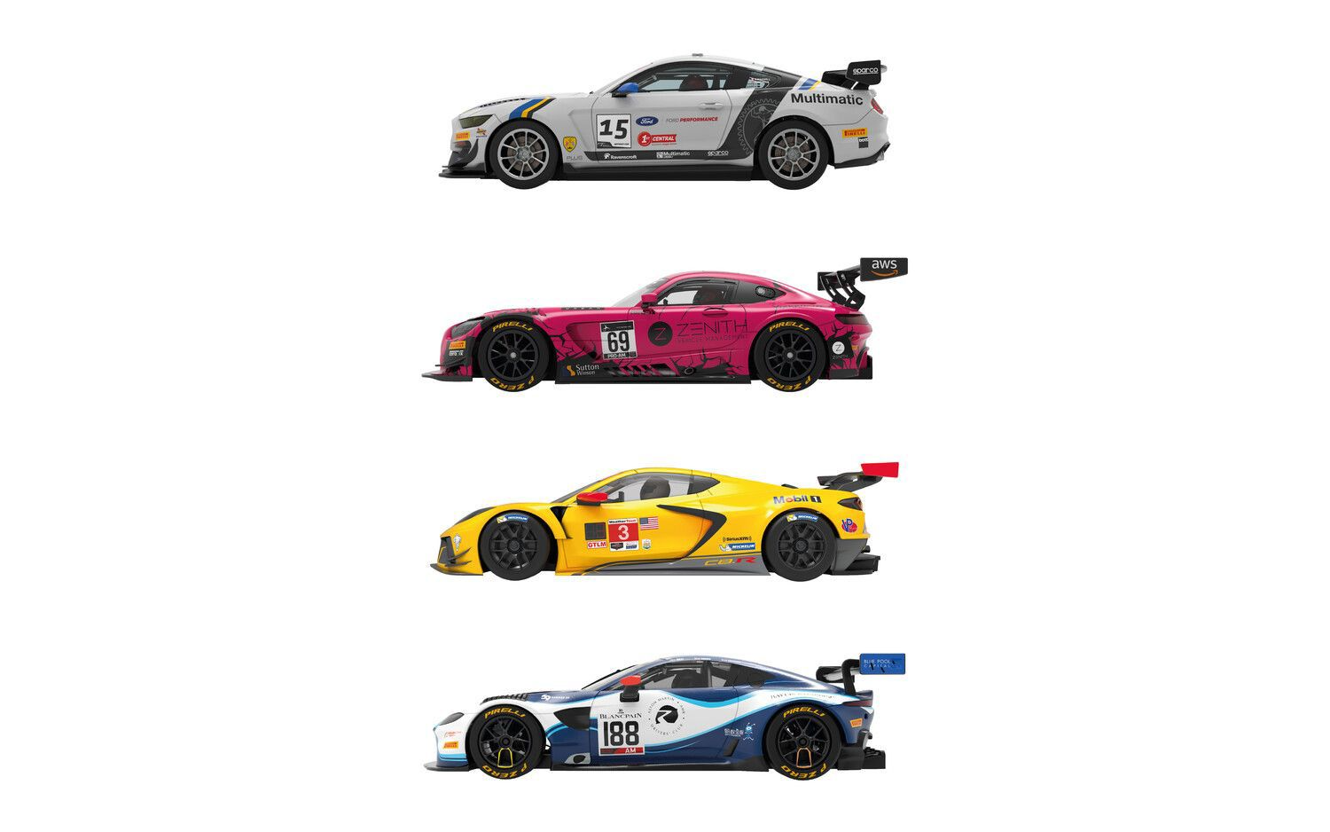 Scalextric C1436 Coffret ARC PRO - Pro Platinum
