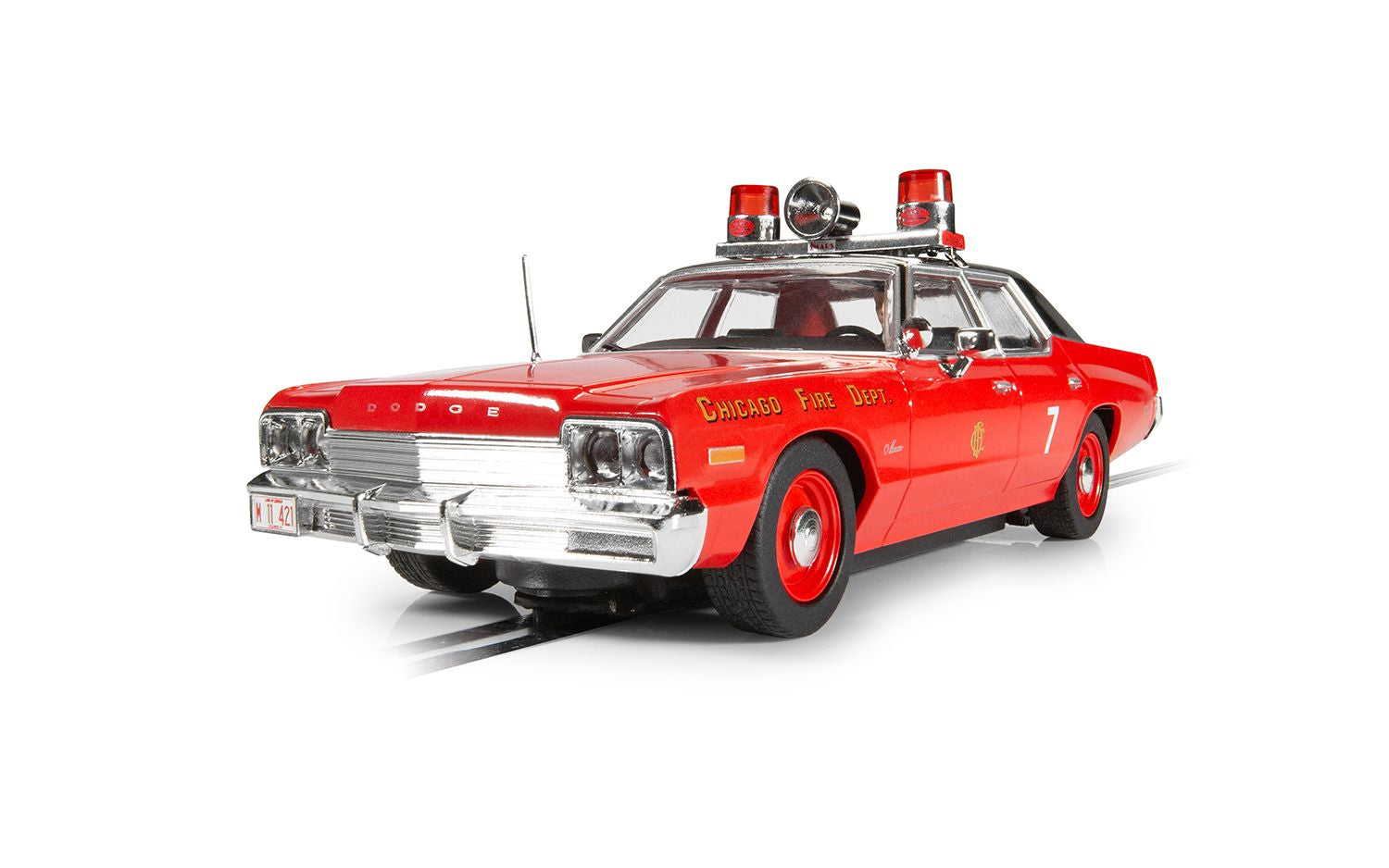 Scalextric C4408 Dodge Monaco - Chicago Fire Department