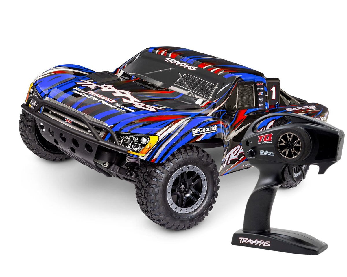 Traxxas Slash 4X2 BL-2S HD 58334-4 bleu