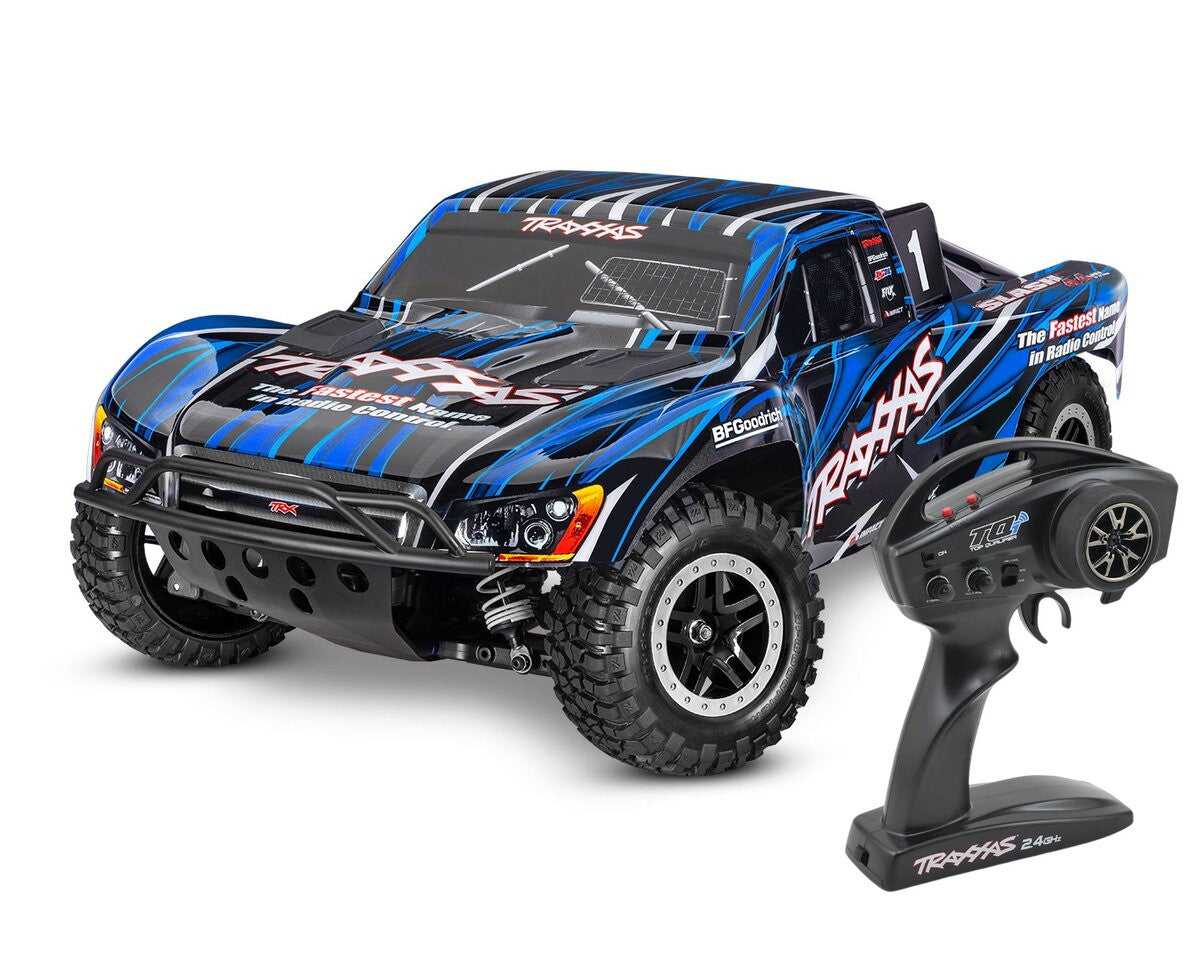 Traxxas Slash 4X4 VXL brushless HD 68386-4 bleu