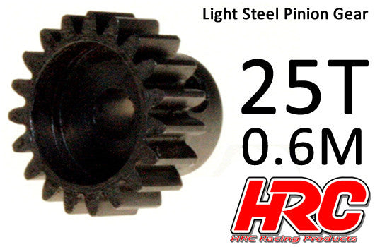Pignon en acier 0.6M 25D - HRC70625