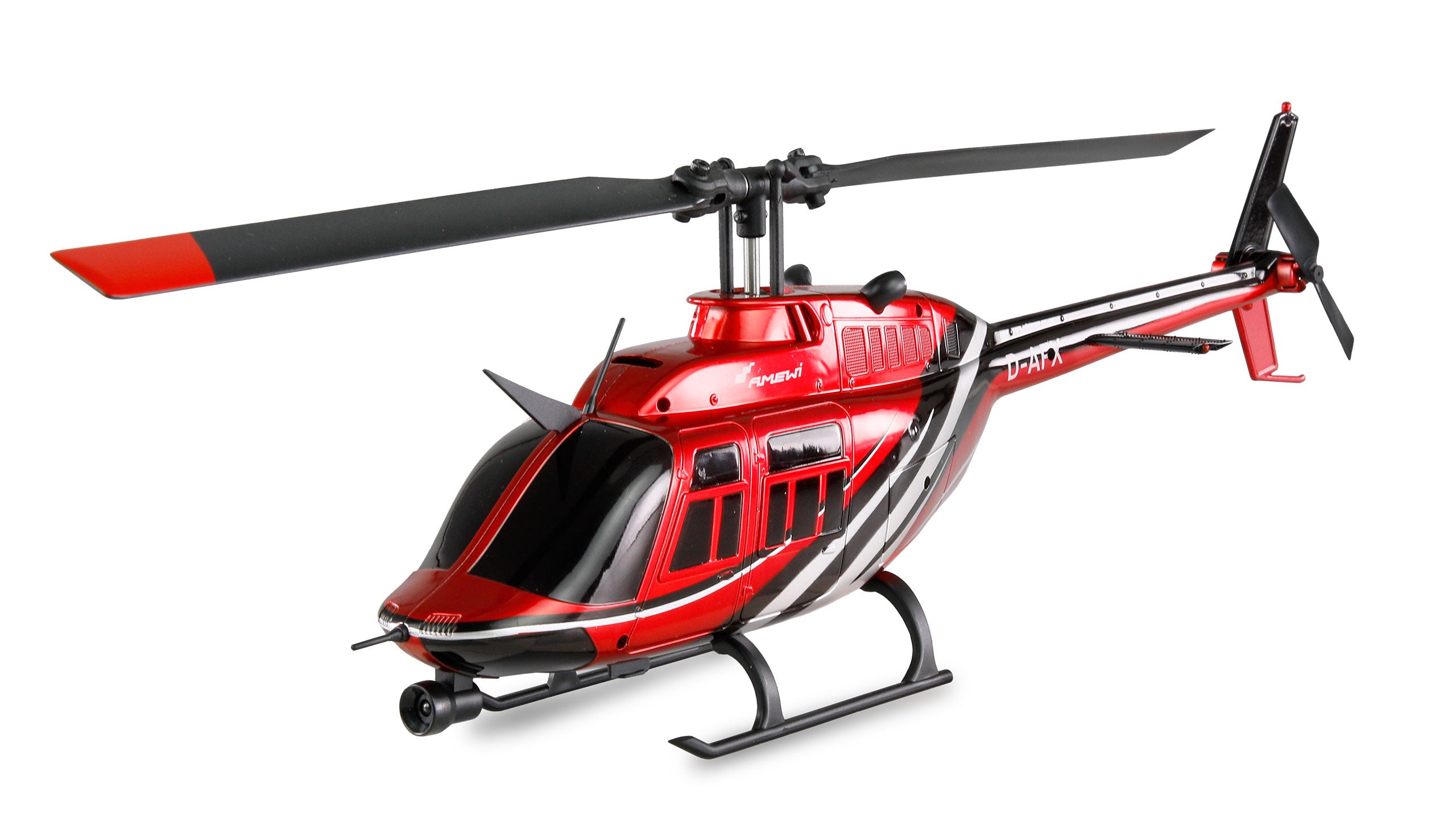 Hélicoptère Bell 206B Jet Ranger 6 canaux 6G RTF - 25342