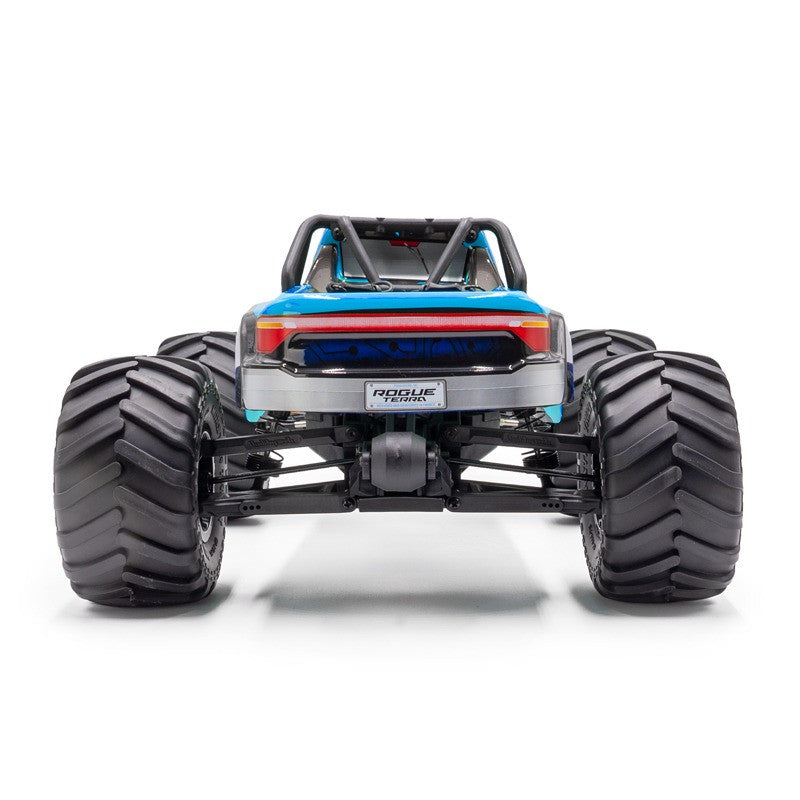 Combo Hobbytech Rogue Terra Sport bleu Monster Brushless 4x4 RTR 1/10