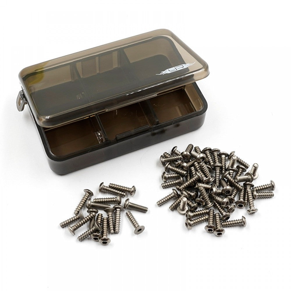 Ensemble de vis en titane assorties avec boîte pour Tamiya MB-01
