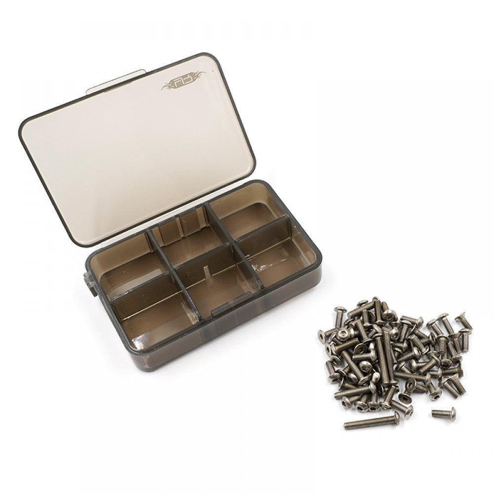 Ensemble de vis en titane assorties avec boîte pour Tamiya MF-01X