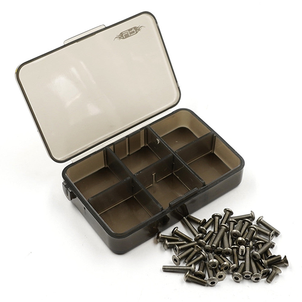 Ensemble de vis en titane assorties avec mini-boîte pour Tamiya TT01E