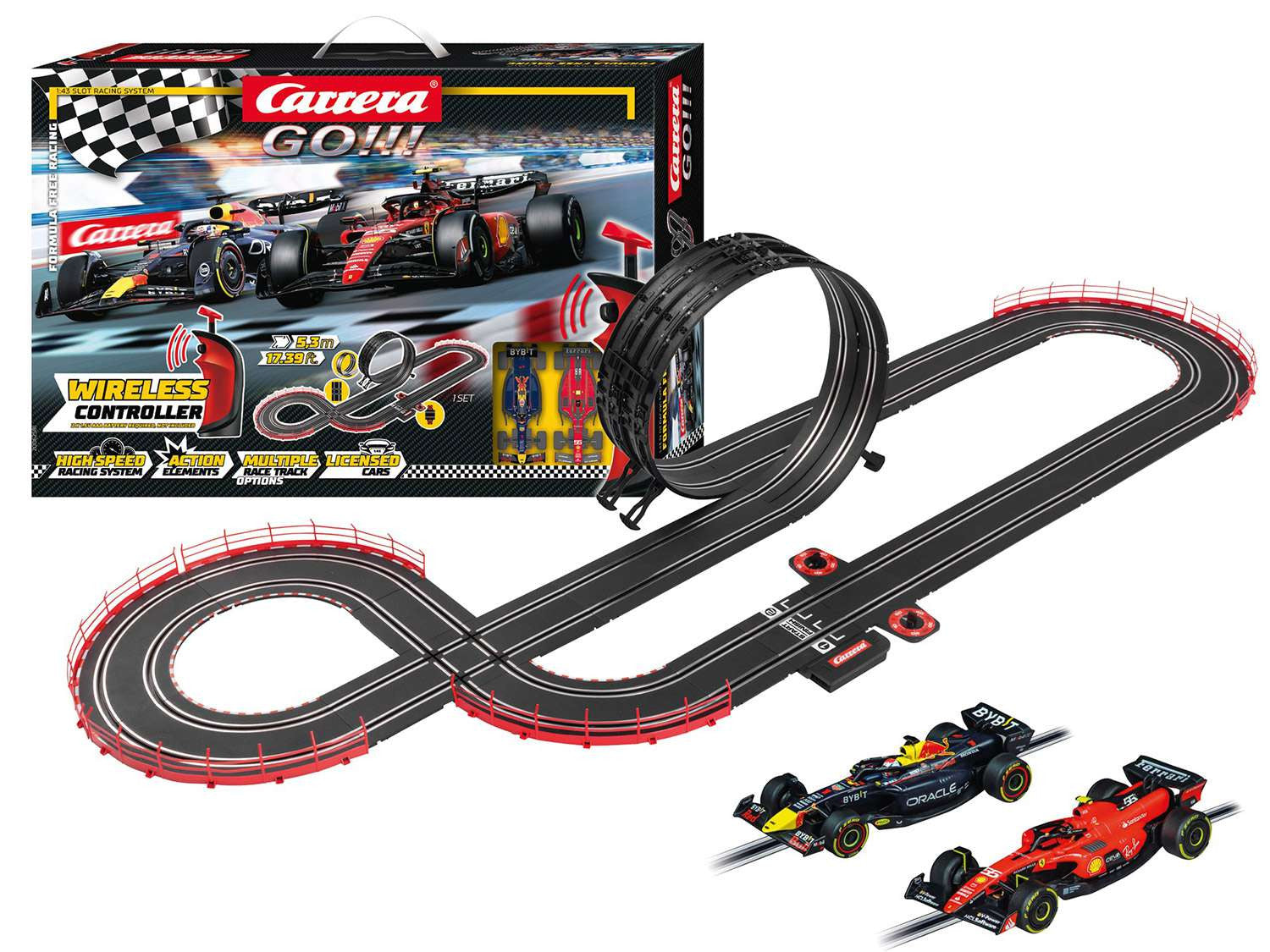 Circuit voitures Carrera GO!!! Formula Free Racing - CA62581