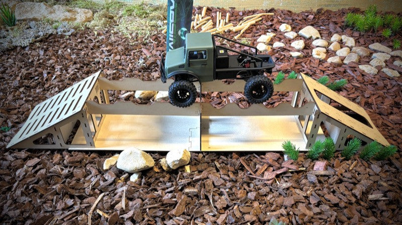 Obstacle Crawler Pont en planches" 1:24/1:18 (21 pcs) - 2320202"