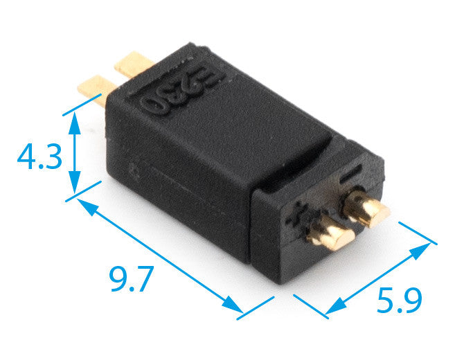 Connecteur E230 Mini 20AWG Câble 100mm (Paire) B9504