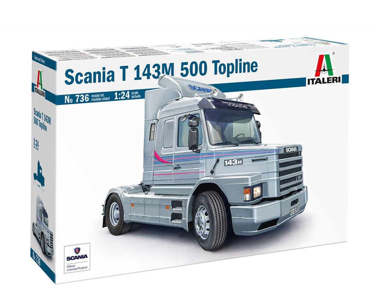 Maquette camion Scania T143 M500 Topline - I736