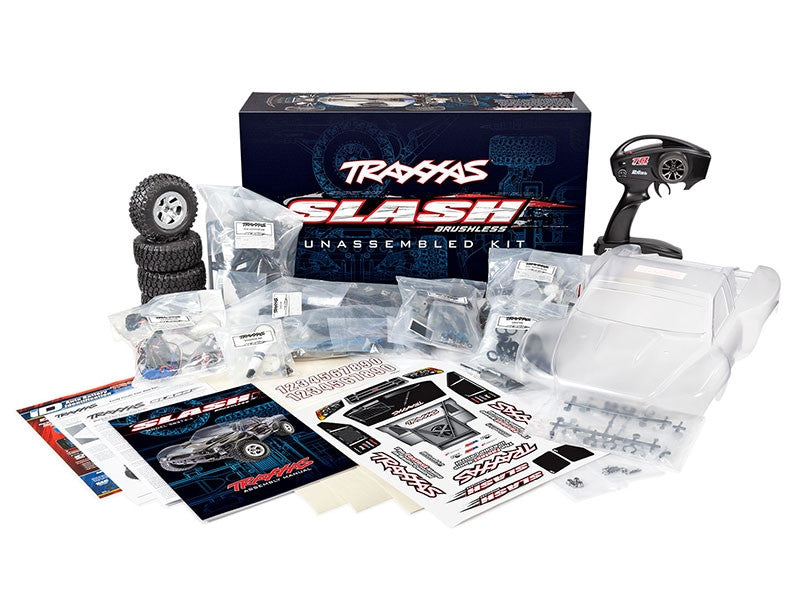 Kit à monter Slash 2S 4x2 brushless - TRX58314-4