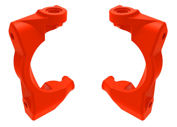 Blocs de roulettes rouges (paire) Mini Maxx - Traxxas 10732-RED