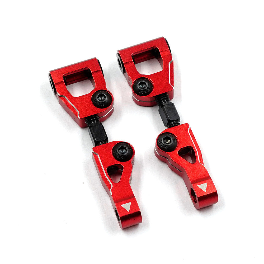 Ensemble de bras supérieurs arrière en aluminium pour Kyosho 1/10 Fazer Mk2