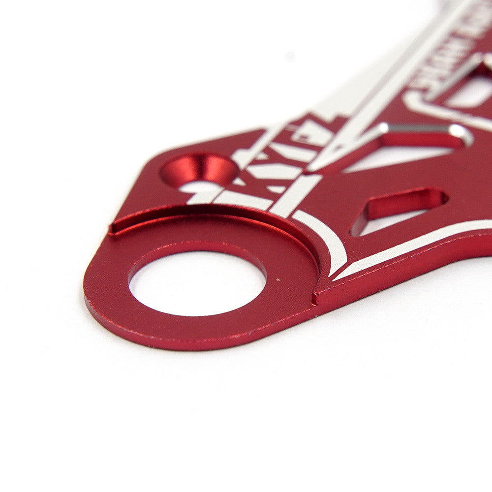 Plaque de pare-chocs en aluminium pour Kyosho 1/10 Fazer Mk2