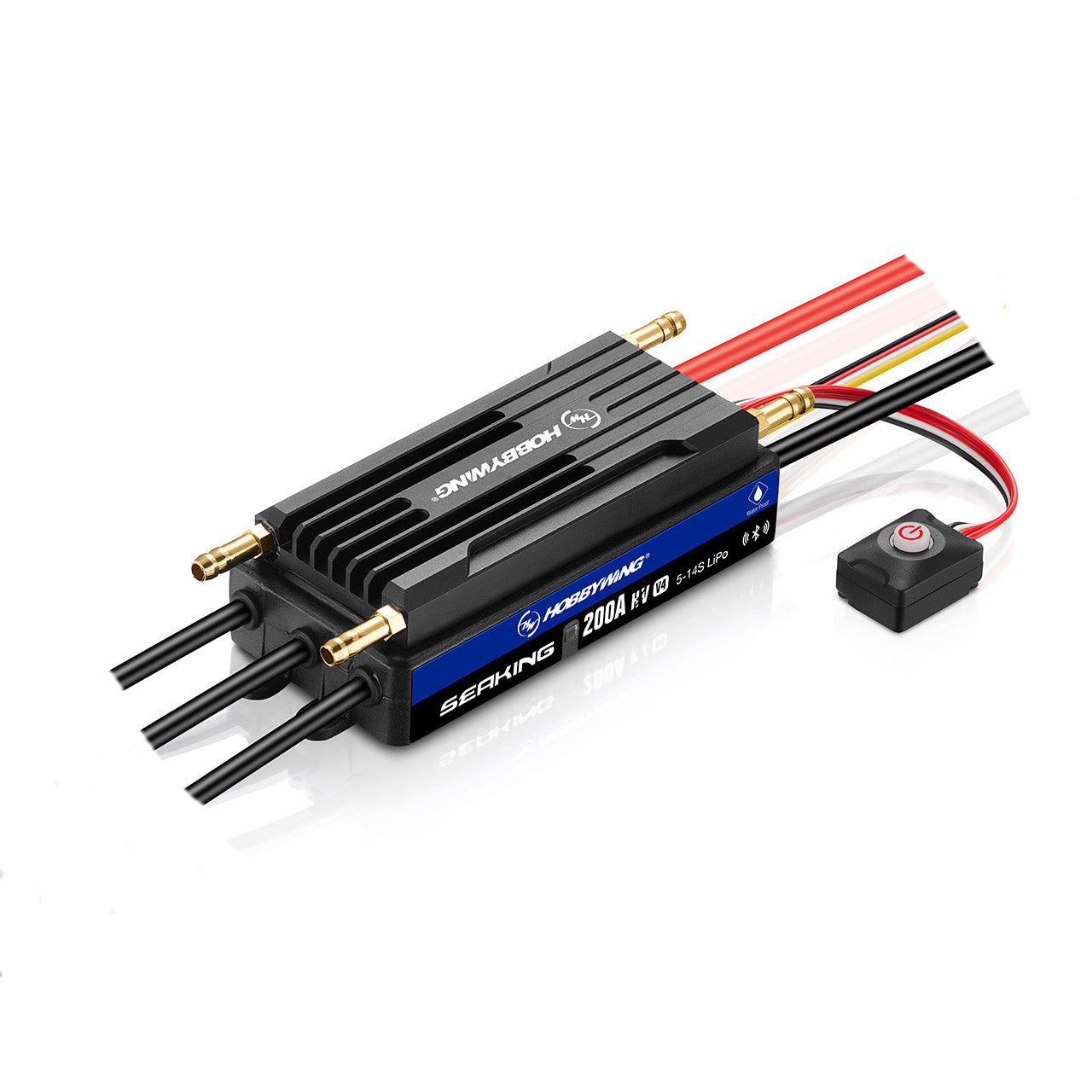 Régulateur de bateau HV Hobbywing Seaking 200A 5-14s Lipo HW30301201