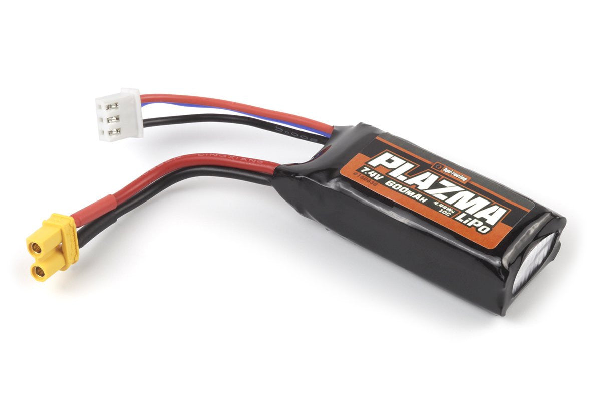 Batteries LiPo Plazma 2S 7,4V 600mAh 10C HPI Racing - HP160838