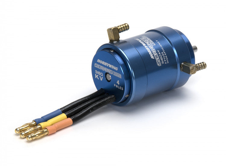 Moteur Seaking 3180kV 3660SL refroidi par eau 4 pôles 2-4S - HW90070030