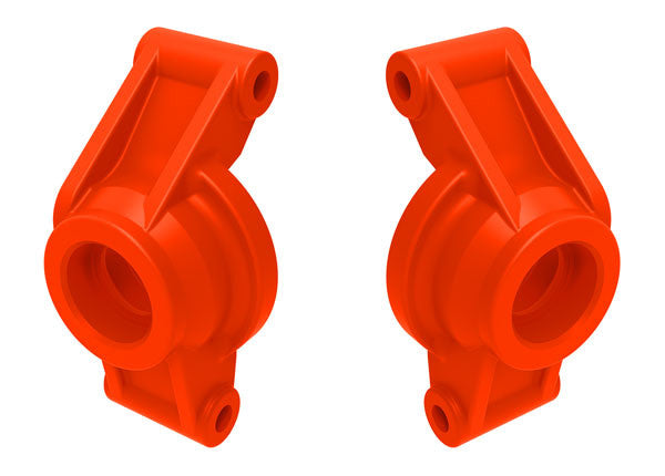 Porte-fusées d'essieu rouge (paire) Mini Maxx - Traxxas 10752-RED