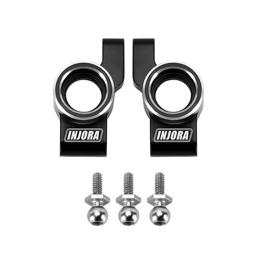 Moyeux arrière en aluminium INJORA pour Buggy 1/24 Losi Micro-B