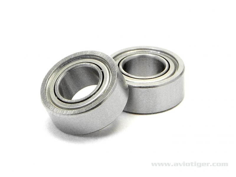 2 roulements 5x10x4 mm à billes HPI B021