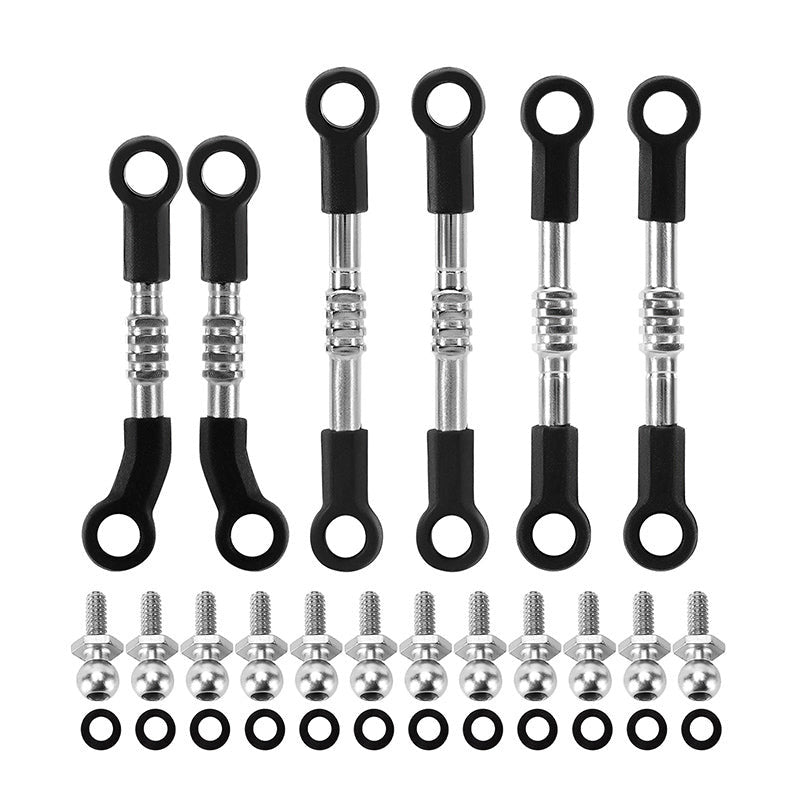 Jeu de maillons réglables en acier inoxydable INJORA pour Losi Micro-B 1/24