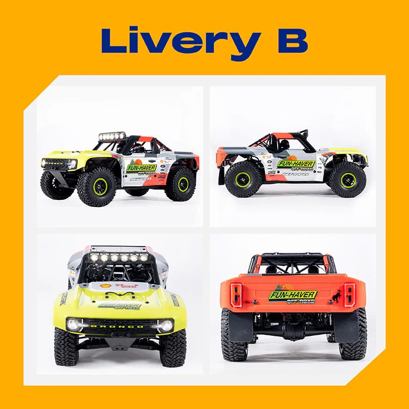Ford Bronco U4 Funhaver 24 RTR 1/7 - FMS10702RS-24