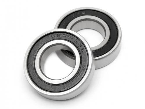 2 Roulements à billes 12x24x6mm B089