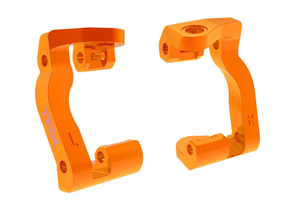 Roulettes en aluminium orange (paire) Mini Maxx - Traxxas 10733-ORNG