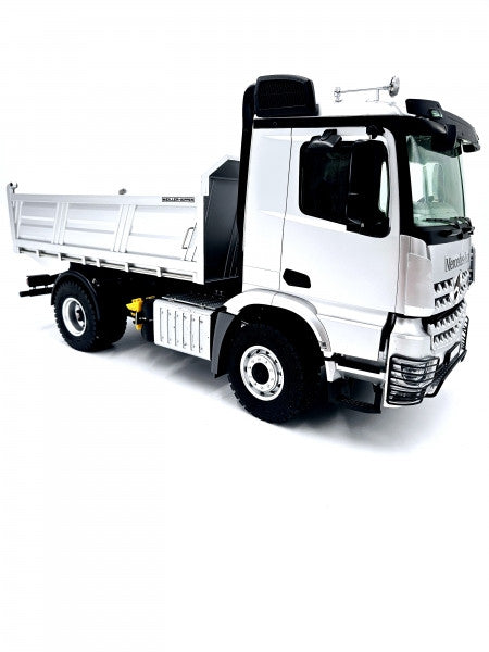 Camion à benne en métal 4x4 Mercedes-Benz Arocs électrique 1:14
