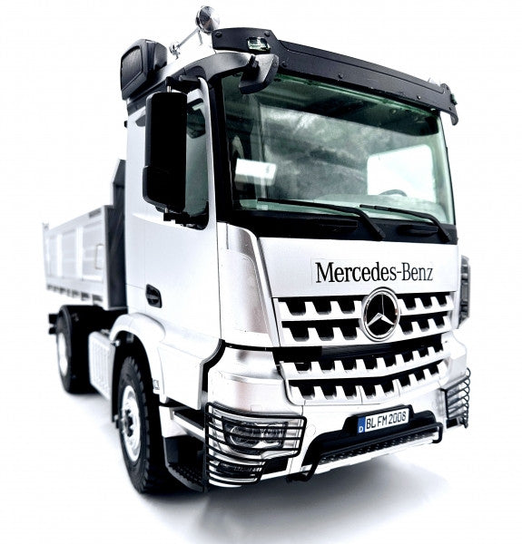 Camion à benne en métal 4x4 Mercedes-Benz Arocs électrique 1:14
