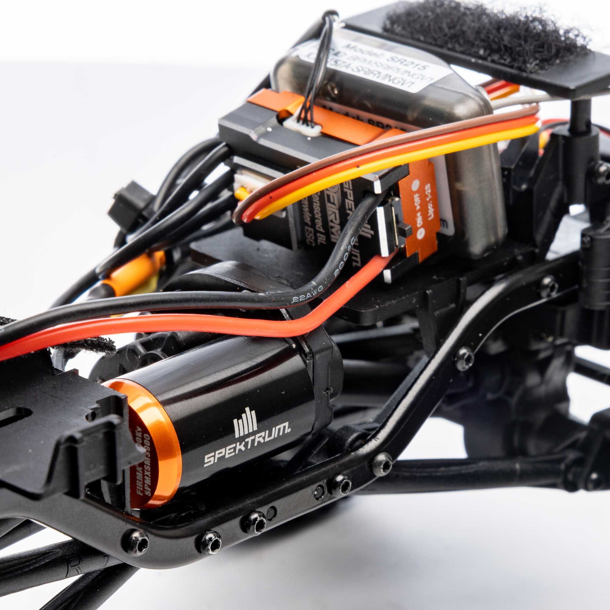 Combo ESC/moteur brushless avec capteur Firma 8A : Rock Crawlers 1/24 - SPMXSEMC18