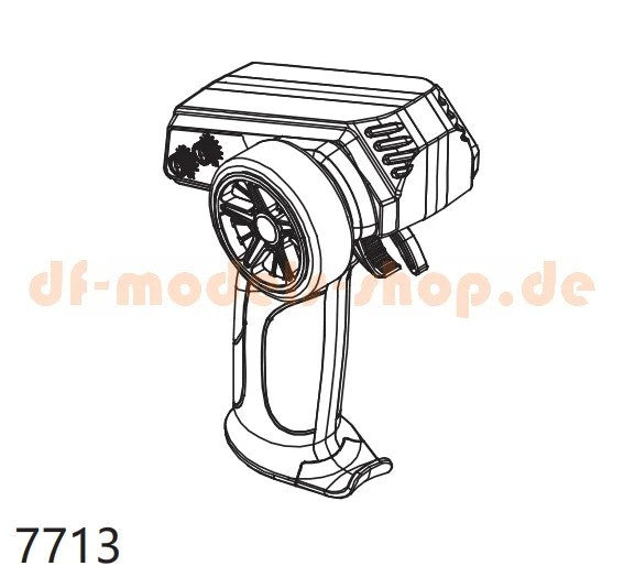Radiocommande DF Models pour 3135-3136 - DF Models 7713