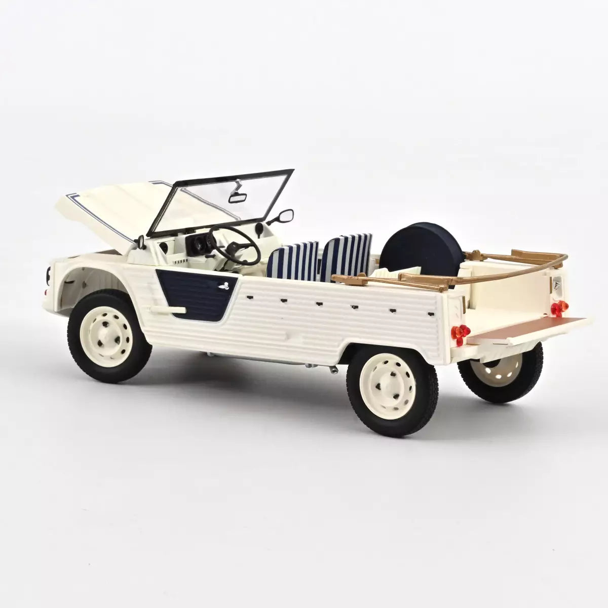 Voiture miniature collection 1/18 Citroën Méhari Azur 1983 Norev 181800