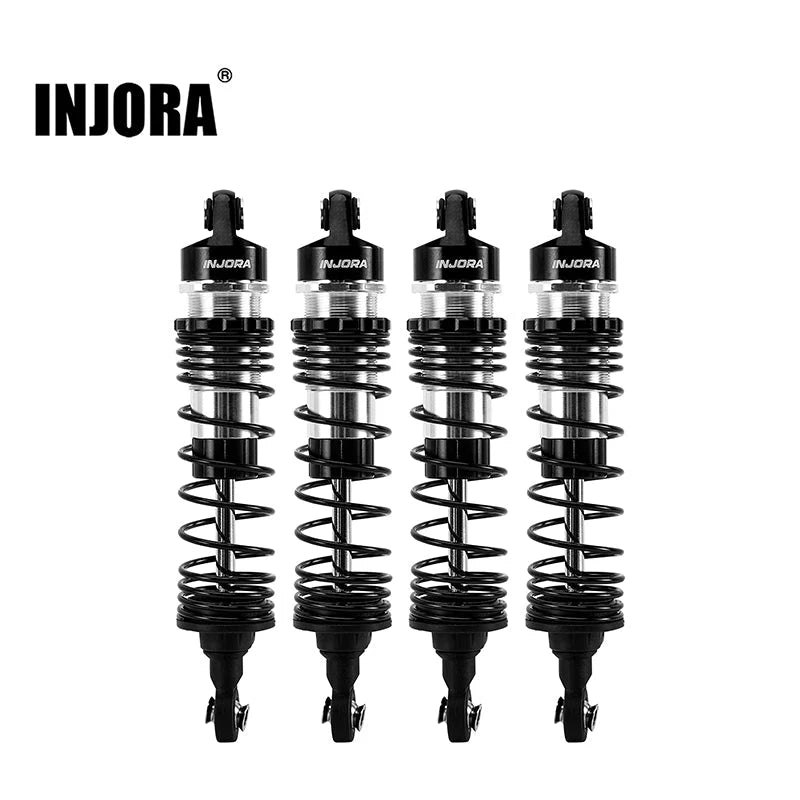 Amortisseurs à huile INJORA 88 mm avec ressorts progressifs 1/16 Mini Maxx Mini XRT