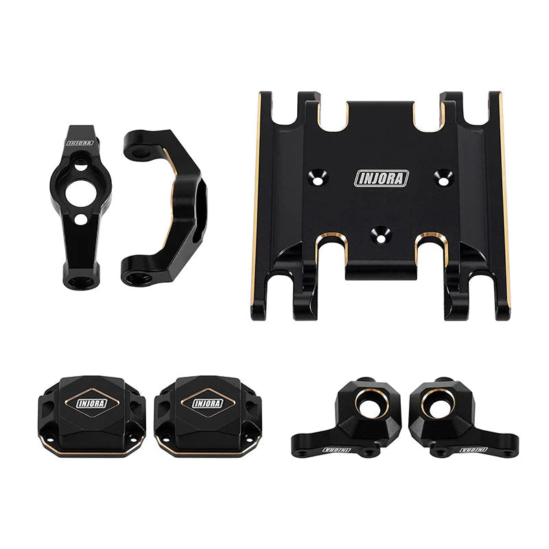 Pièces de mise à niveau INJORA en laiton noir pour HPI Venture18 1/18