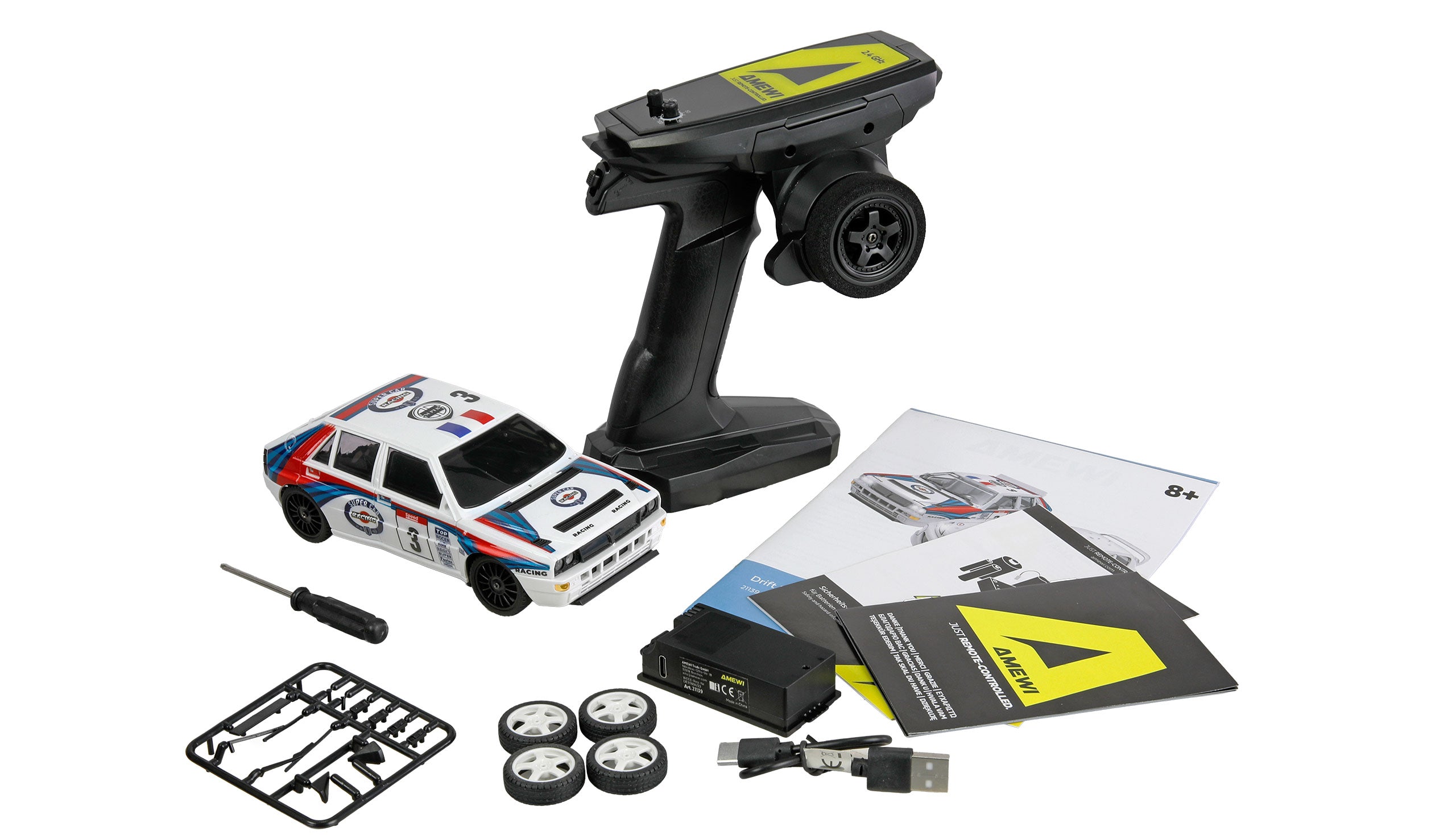 Voiture de drift 1/28 avec gyroscope 4x4 RTR 21140