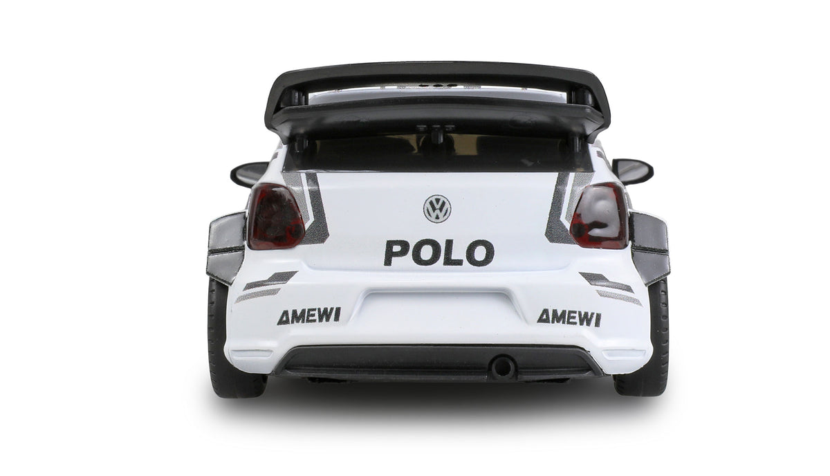 Voiture RC VW Polo R WRC 1/28 4x4 RTR rallye et drift - Amewi 21148 - Breizh Modélisme.