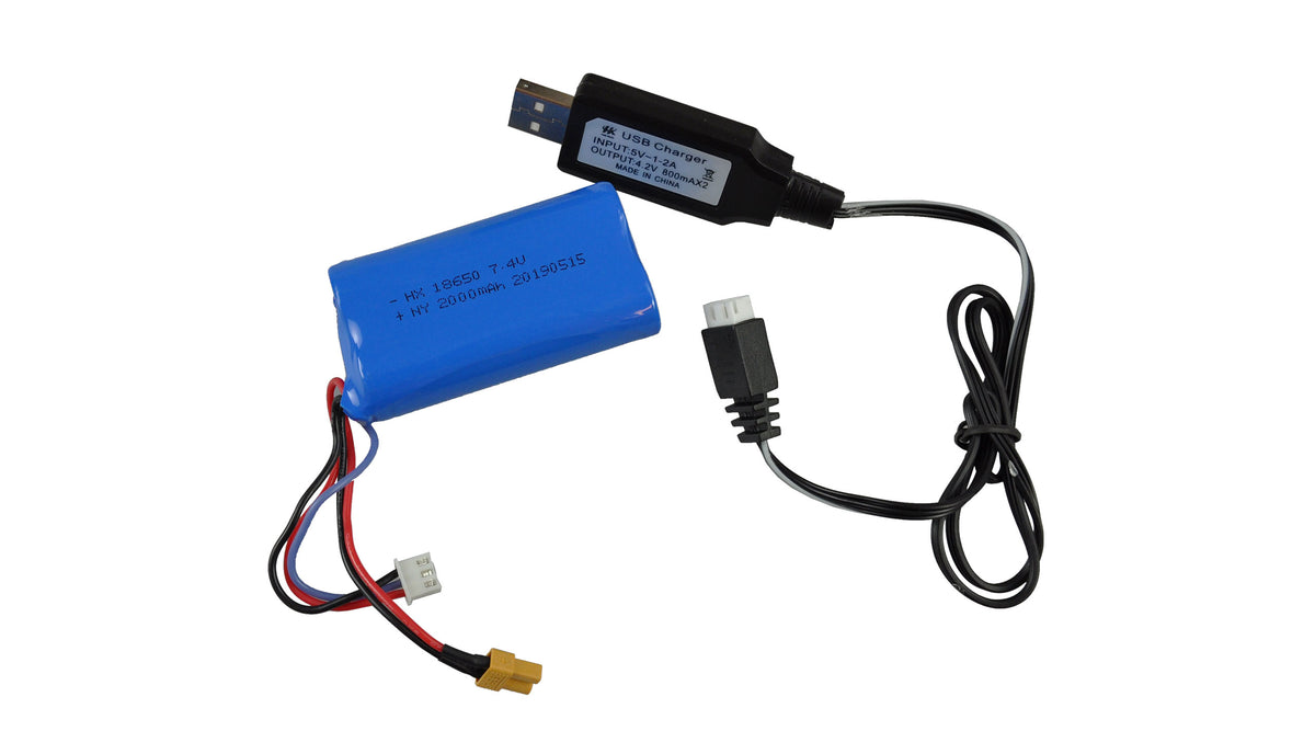 Chargeuse RC en Métal G485E V5 2.4GHz RTR 1/14 - Amewi 22343