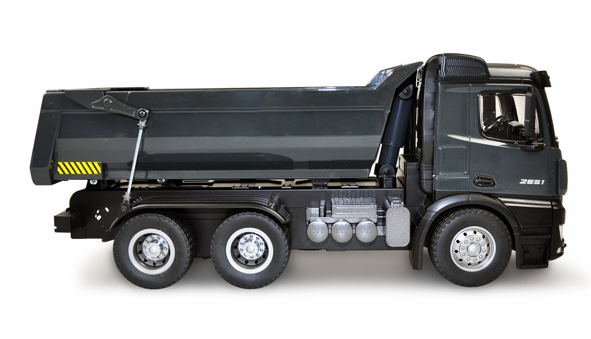 Camion Benne RC en Métal Mercedes LKW Kipper PRO V2 - Amewi 22504