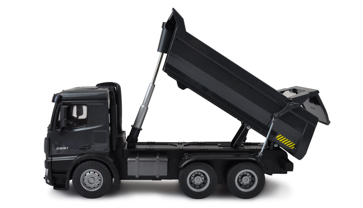 Camion Benne RC en Métal Mercedes LKW Kipper PRO V2 - Amewi 22504