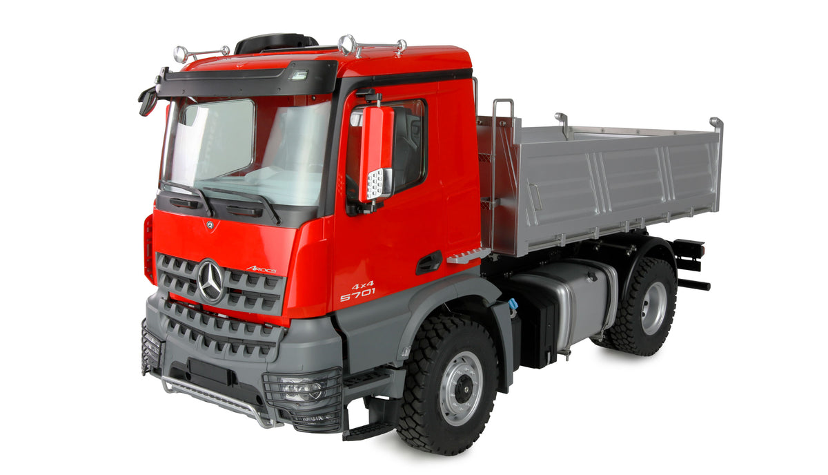 Camion à benne en métal 4x4 RTR rouge 1/14 Amewi 22691
