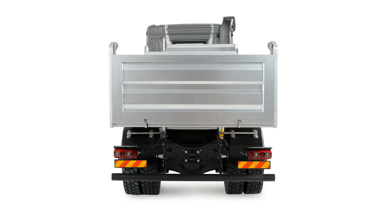 Camion à benne en métal 4x4 RTR gris 1/14 Amewi 22692 - Breizh Modélisme.