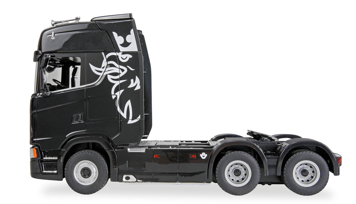 Camion RC Scania 770S 1/18 6x4 noir RTR