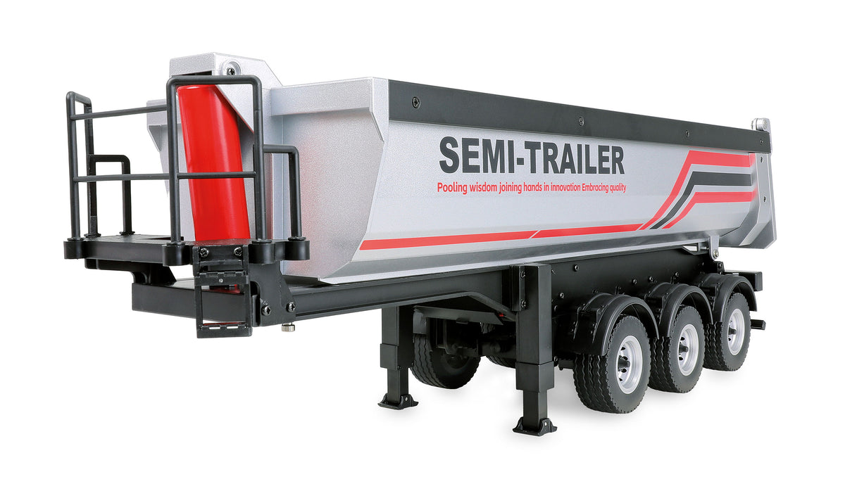 Amewi 22777 – Semi-remorque benne RC 1/18 noire pour Scania 770S